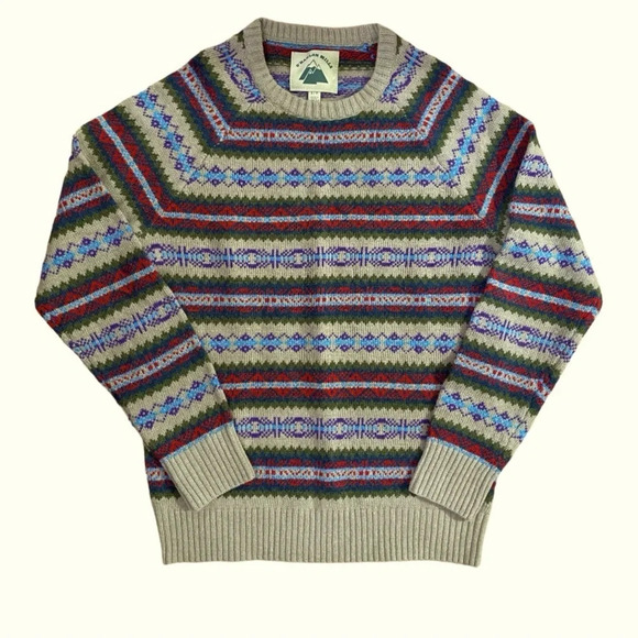 O'Hanlon Mills Urban Outfitters Wool Knit Cabincore Sweater - Picture 3 of 5